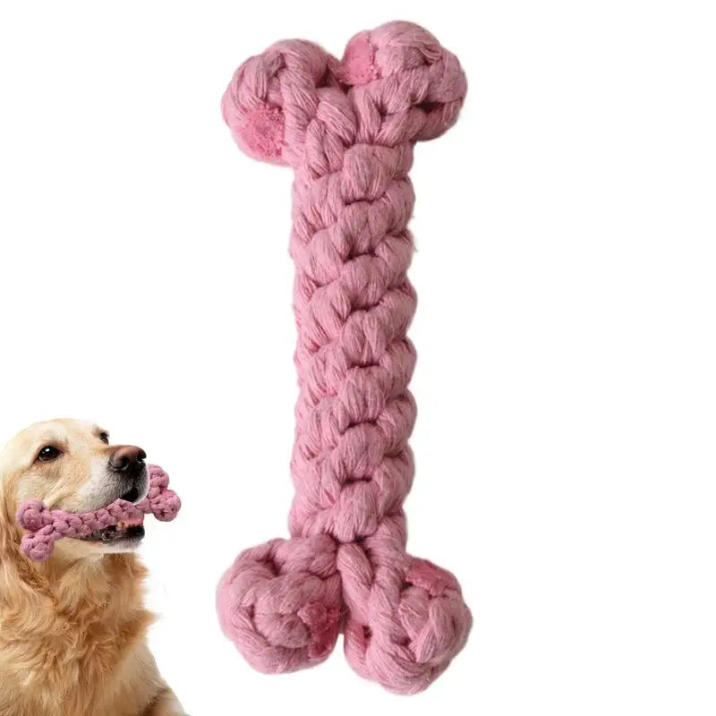 Jouet à mâcher en forme d’os pour chien - HautePattes