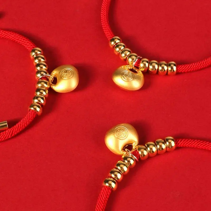 Collier Nouvel An chien & chat : lingot d’or, souvenir unique, message d’amour
