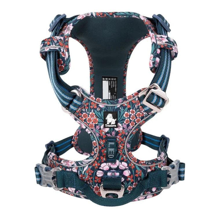 Harnais True love anti-traction chien nylon réfléchissant - HautePattes