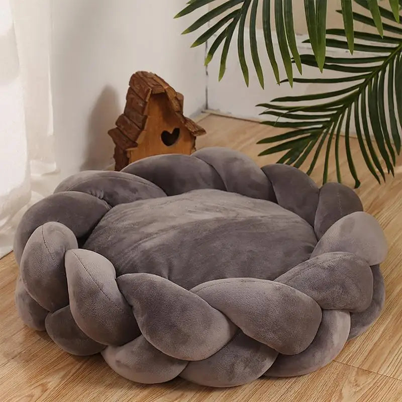 Panier en Coton 100 % Naturel pour Chat et Petit Chien - HautePattes