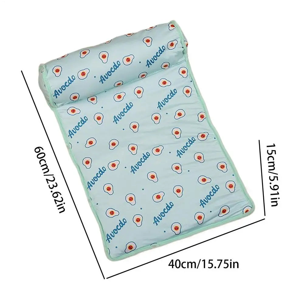 Tapis Rafraîchissant en Soie Glacée - HautePattes