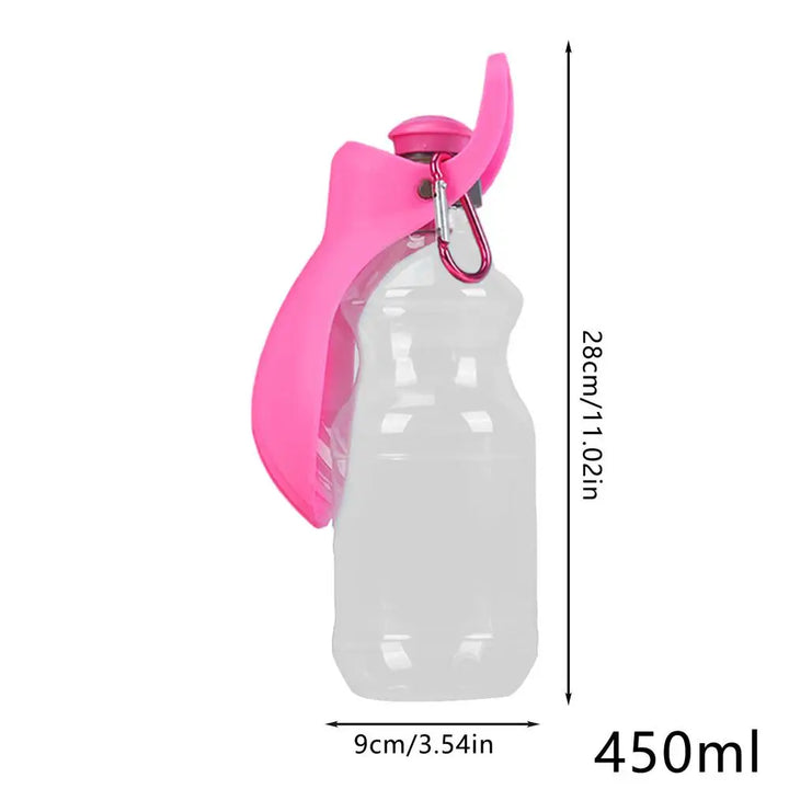 Distributeur d'eau portable pour chien avec gobelet pliable - HautePattes
