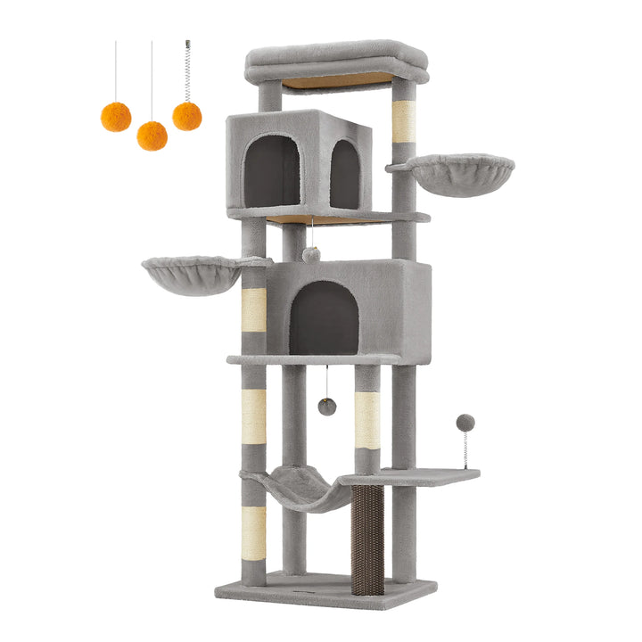 Arbre à chat 175 cm – Univers vertical pour chats épanouis
