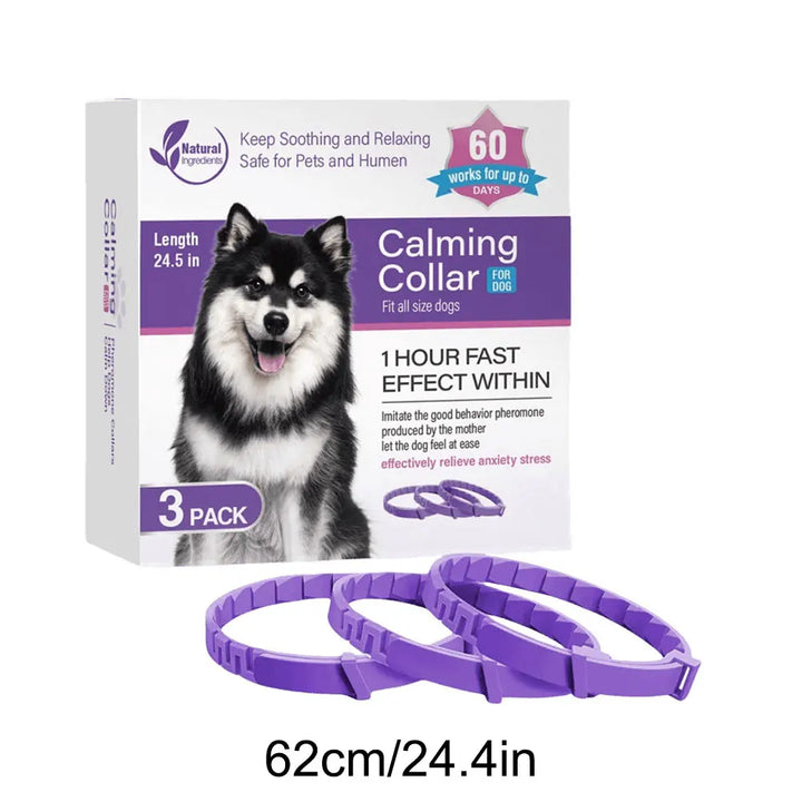 Collier apaisant chien & chat : le calme revient sans un mot