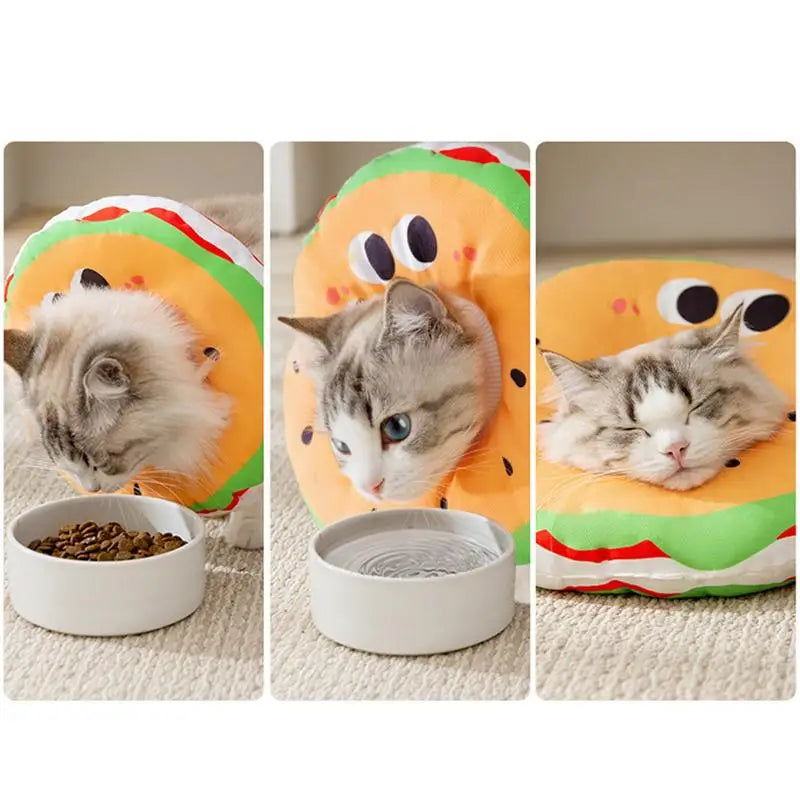 Collerette pour chat en coton de soie et tissu oxfort - HautePattes