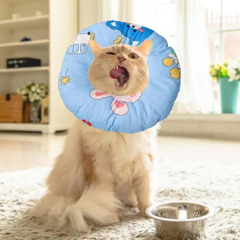 Collerette pour chat en coton - HautePattes
