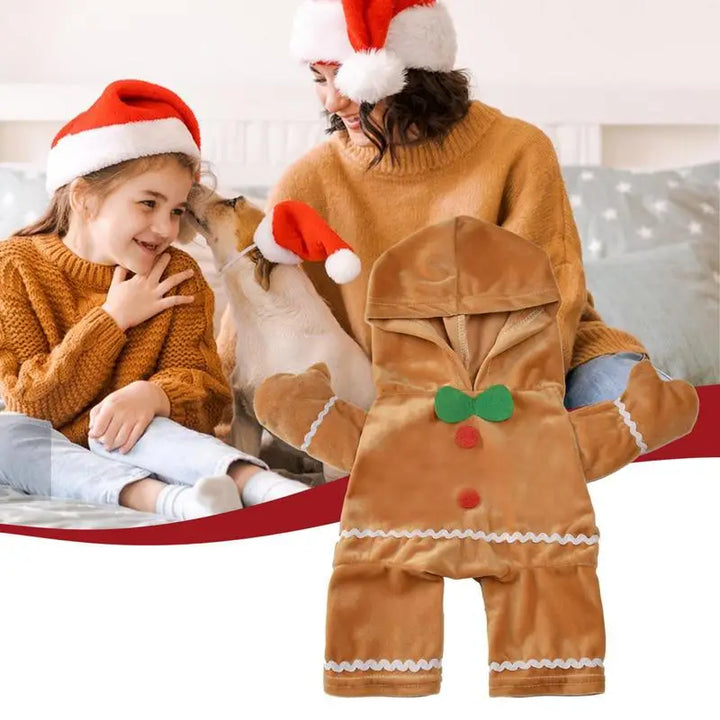 Costume pain d’épice pour chien : fou rire, douceur, souvenirs