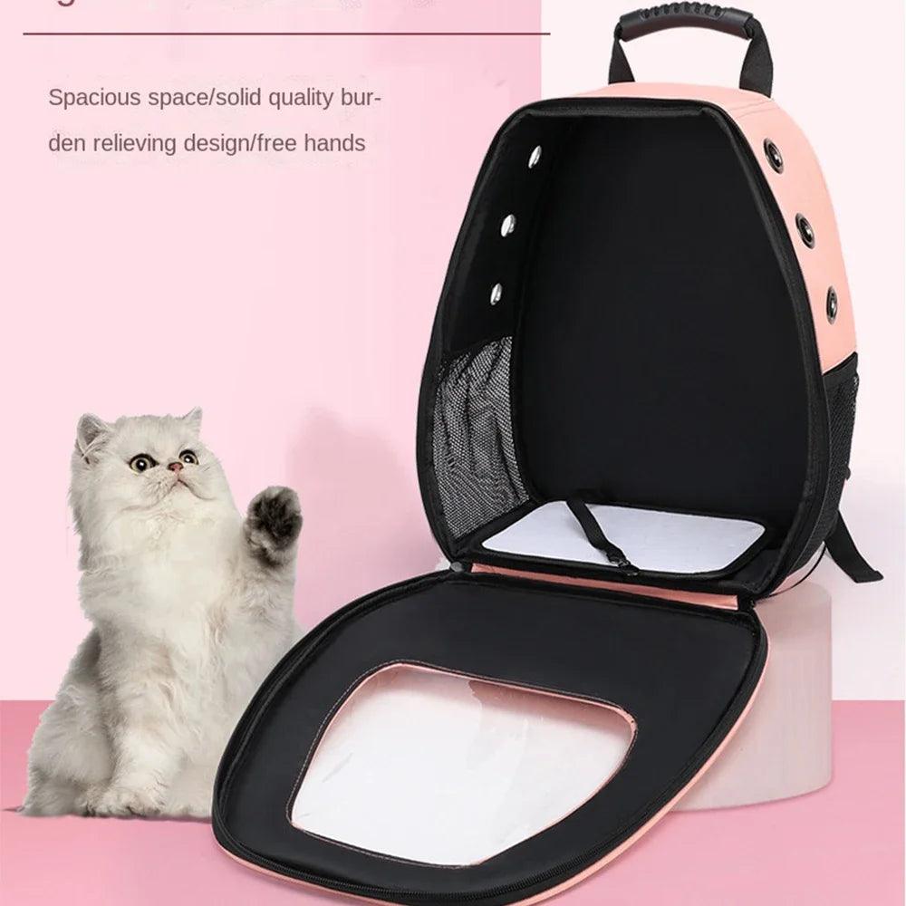 Sac à dos réfléchissant pour chat de compagnie, sacs de Transport pour chiens, sac respirant pour le Transport, voyage, espace extérieur, Cage à capsules, sac étanche pour chien - HautePattes