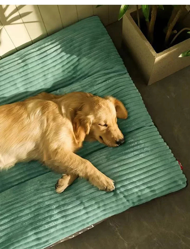 Tapis en Velours Côtelé pour Chien - HautePattes