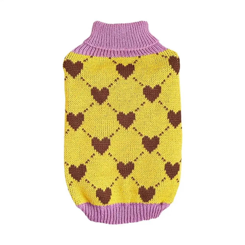 Pull en Tricot à Col Roulé pour Chiens & Chats - HautePattes