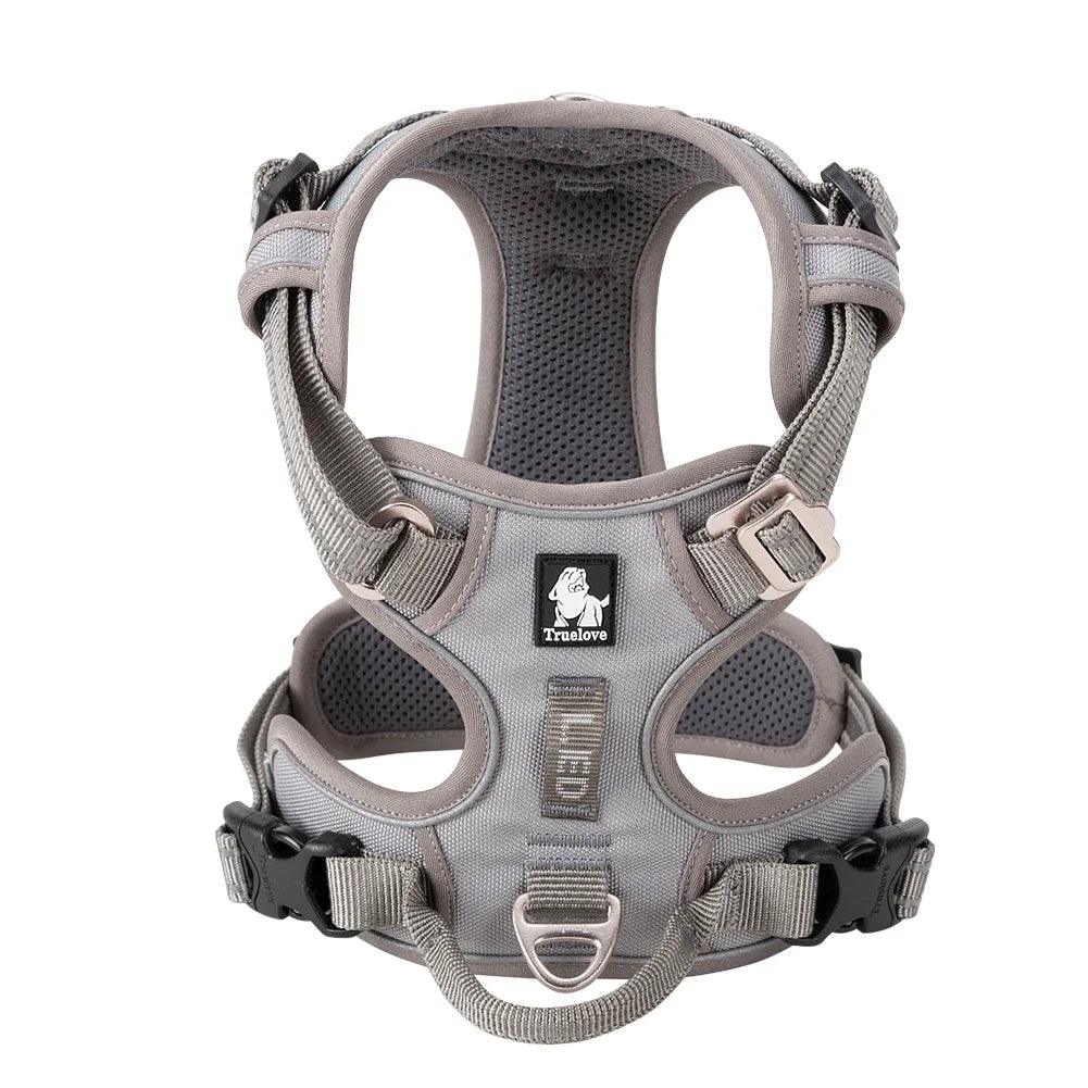 Harnais True love anti-traction chien nylon réfléchissant - HautePattes