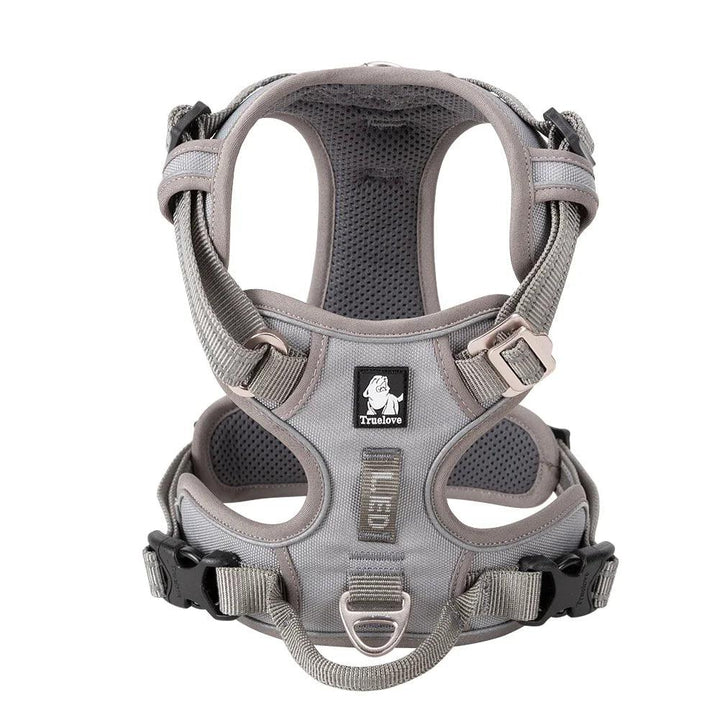 Harnais True love anti-traction chien nylon réfléchissant - HautePattes