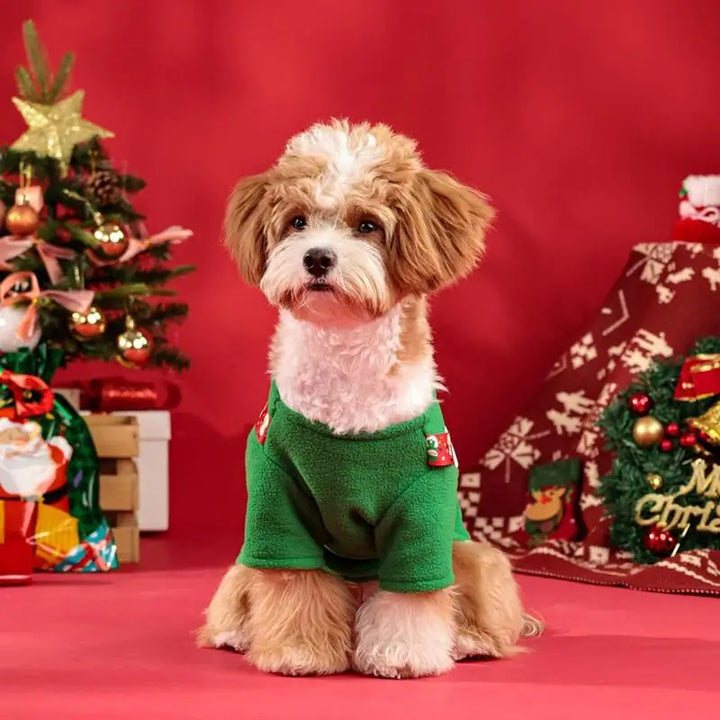 Tenue De Noël Pour Chien avec Sac à Dos Renne - HautePattes