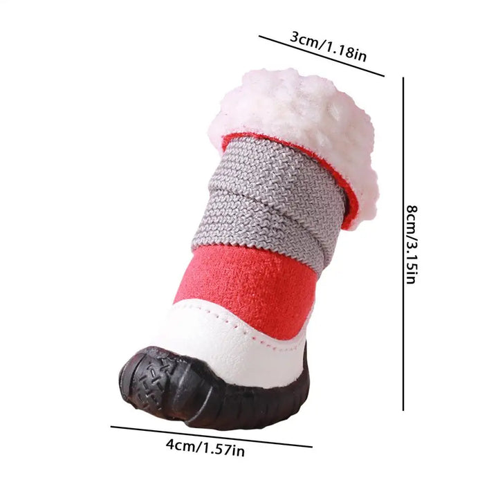 Bottes de Neige Ultra-Confort pour Chiens - HautePattes