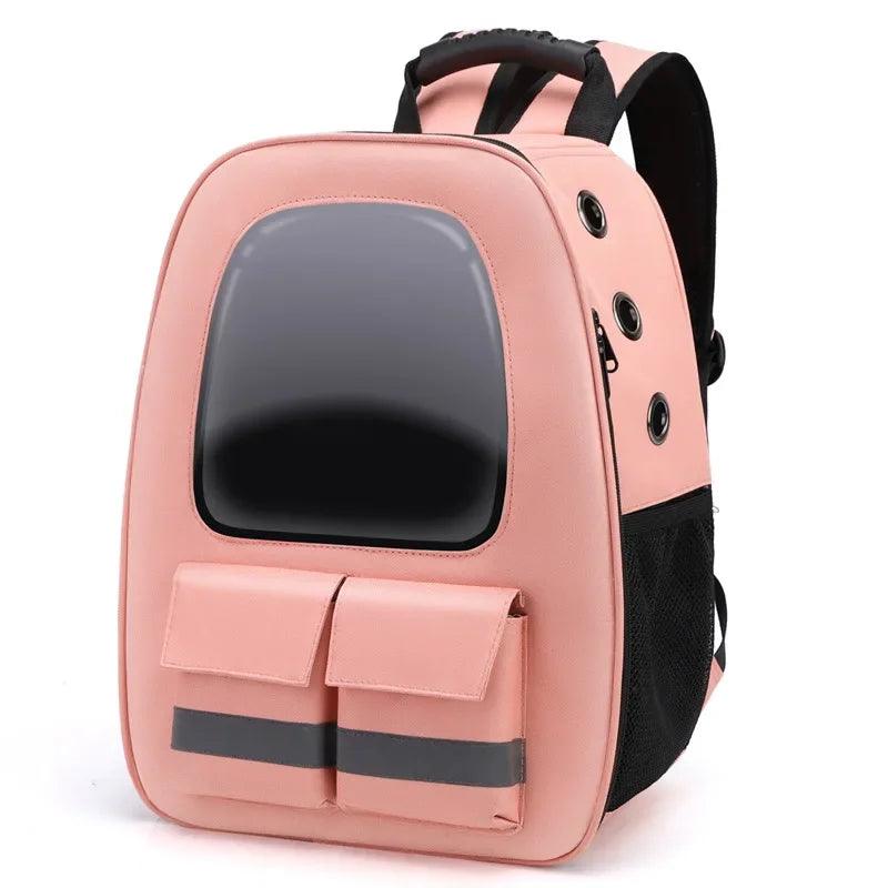 Sac à dos réfléchissant pour chat de compagnie, sacs de Transport pour chiens, sac respirant pour le Transport, voyage, espace extérieur, Cage à capsules, sac étanche pour chien - HautePattes