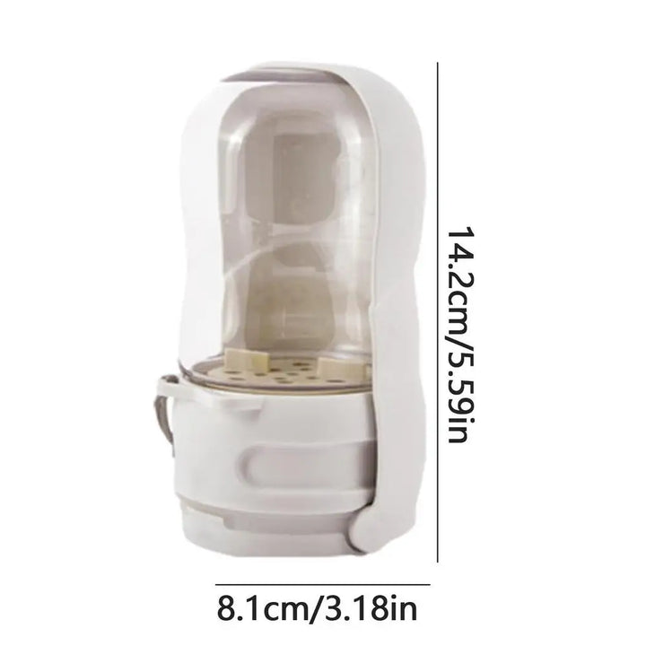 Gourde 2-en-1 pour Chiens – Hydratation & Nourriture - HautePattes