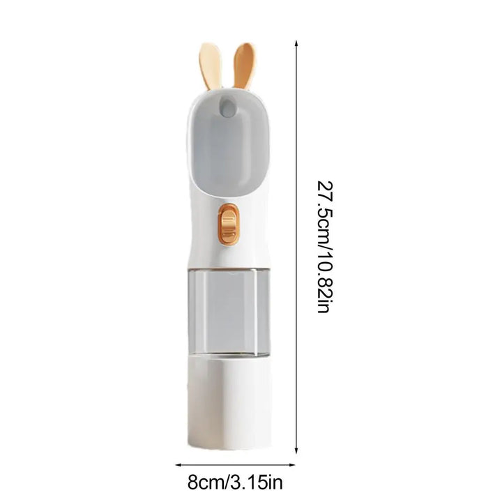 Bouteille de Voyage 2-en-1 pour Chiens et Chats - HautePattes