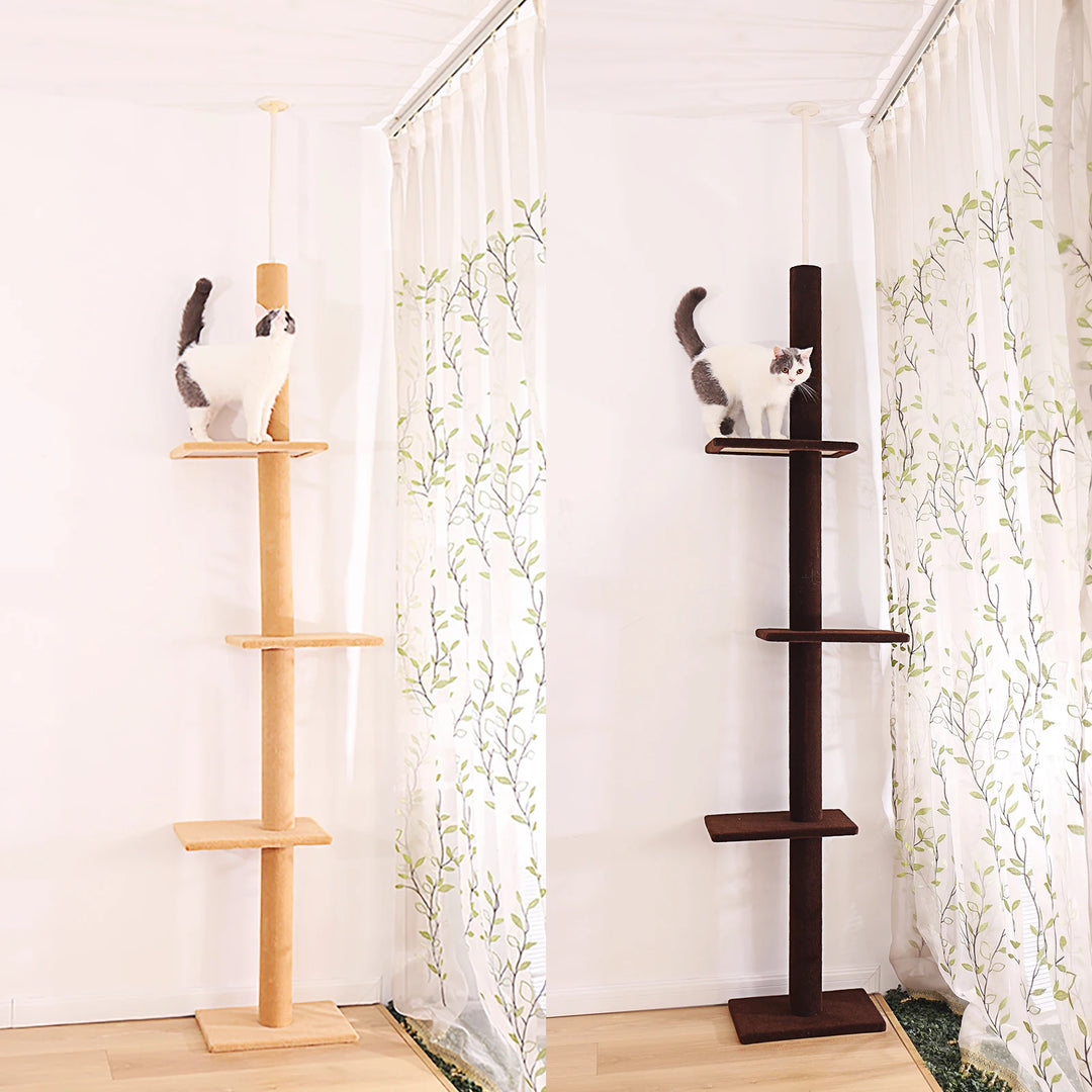L’arbre à chat cactus – 5 niveaux, hamac & style qui décoiffe