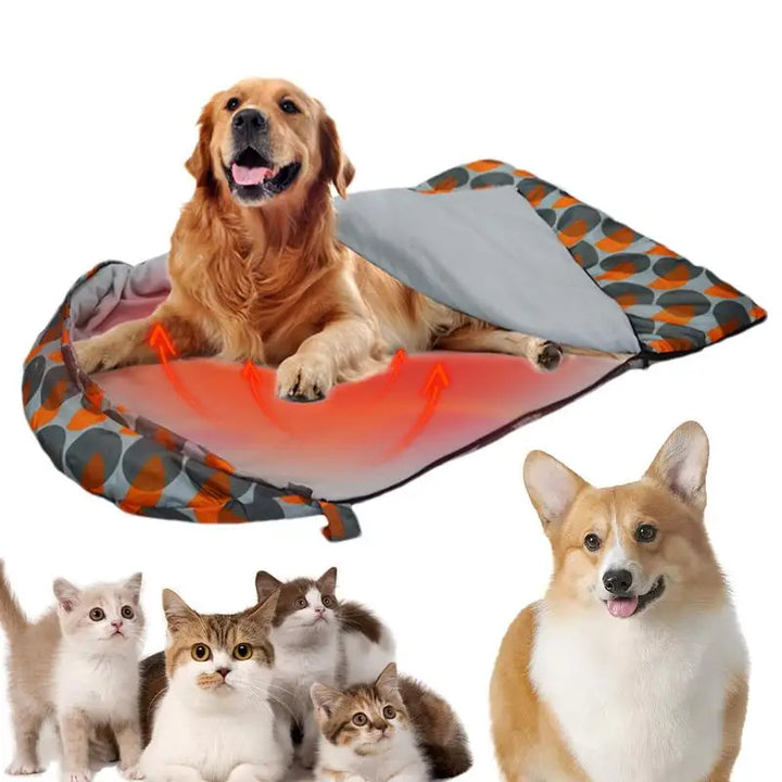 Tapis Chauffant Chien et Chat Électrique - HautePattes