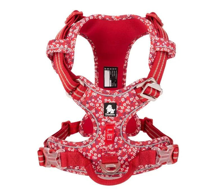 Harnais True love anti-traction chien nylon réfléchissant - HautePattes