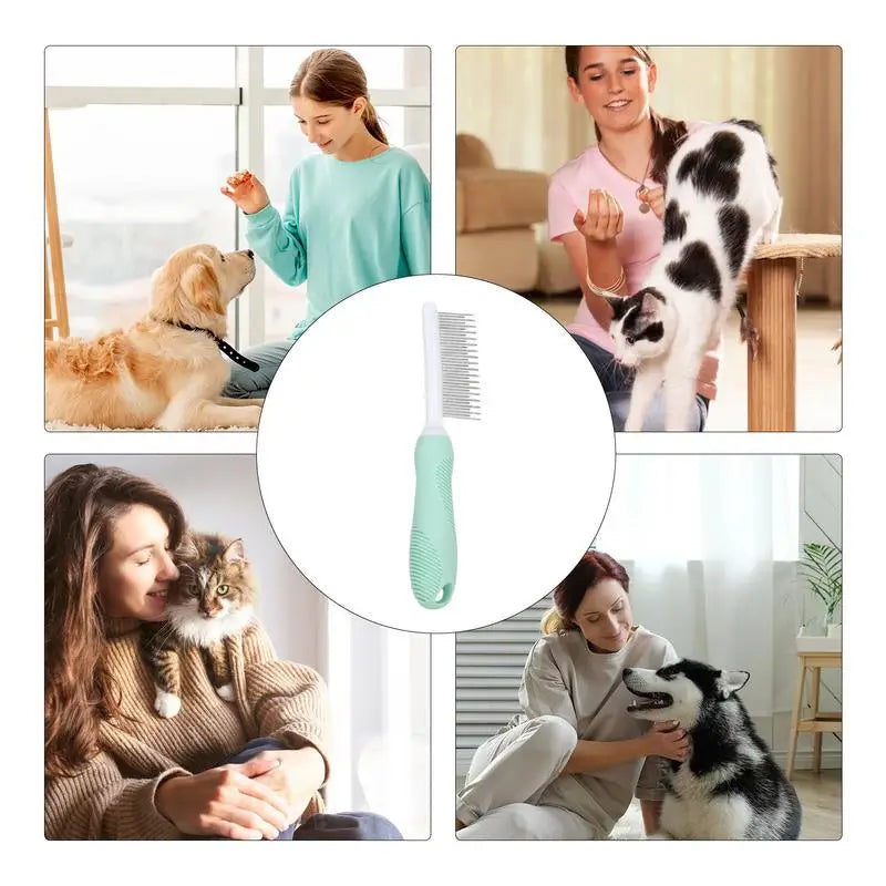 Peigne toilettage chat : démêlage doux, lien renforcé