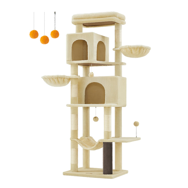 Arbre à chat 175 cm – Univers vertical pour chats épanouis