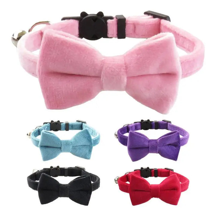 Collier nœud papillon chien & chat : chic discret, amour visible, souvenirs précieux