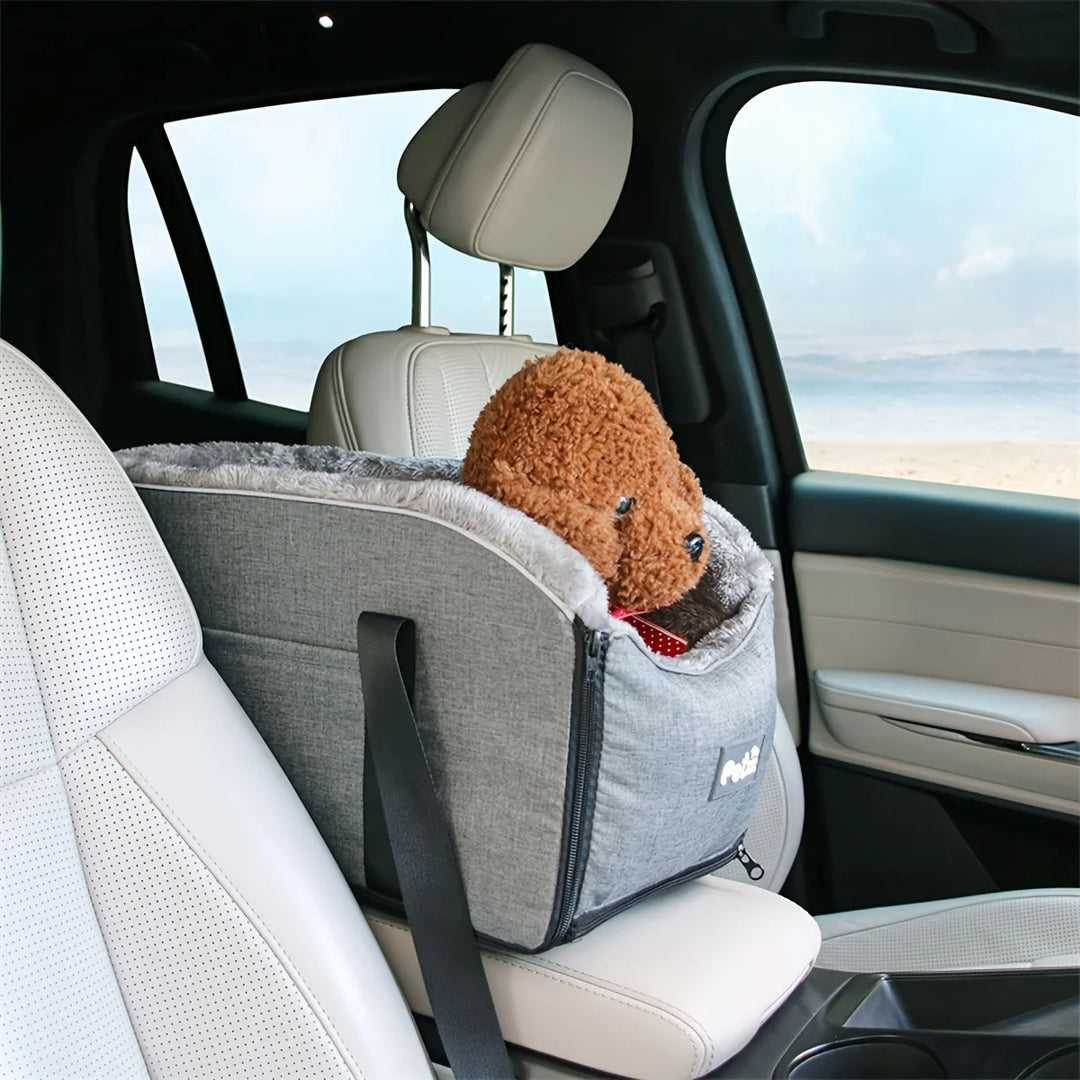 Siège Auto Portable Écologique pour Chiens et Chats - HautePattes