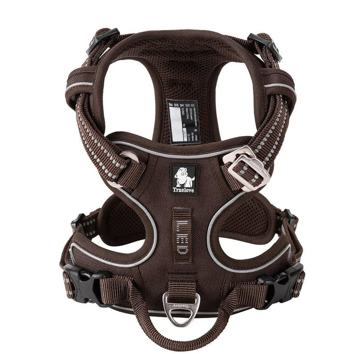 Harnais True love anti-traction chien nylon réfléchissant - HautePattes