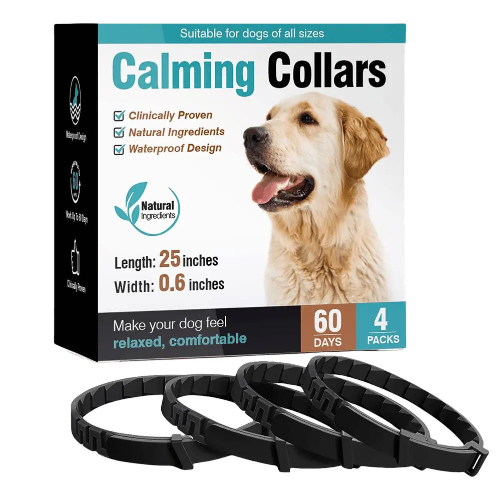 Collier apaisant chien & chat : le calme revient sans un mot