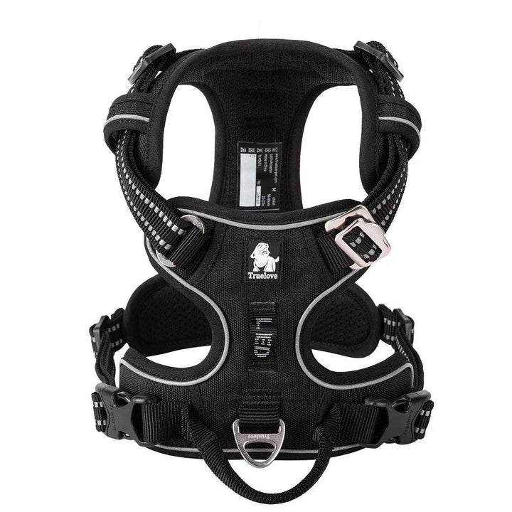Harnais True love anti-traction chien nylon réfléchissant - HautePattes