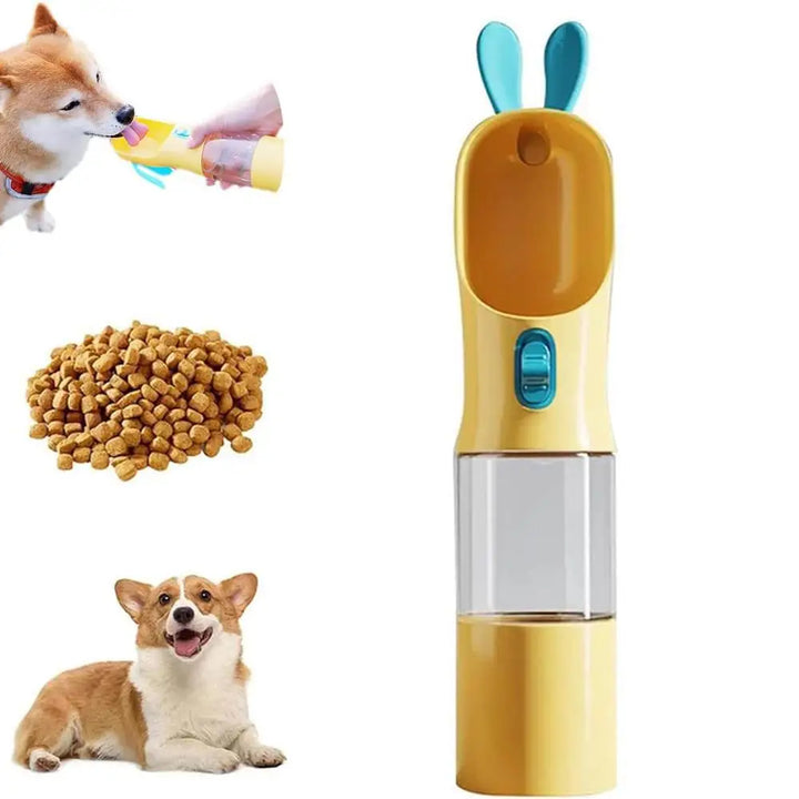 Bouteille de Voyage 2-en-1 pour Chiens et Chats - HautePattes
