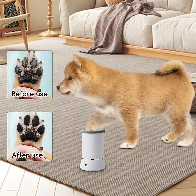 Lave-Pattes Automatique pour Animaux - HautePattes