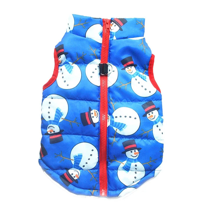 Manteau d’hiver pour petit chien – Spécial Noël, chaud et pratique
