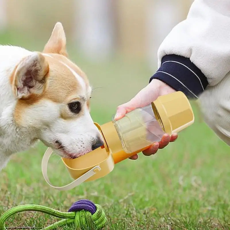 Bouteille de voyage multifonction pour chien - HautePattes