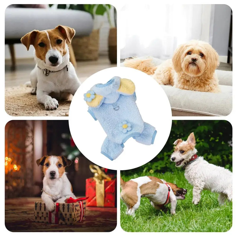 Manteau en Peluche pour Chiens et Chats - HautePattes