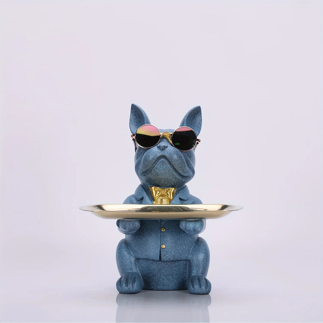 Bouledogue Plateau de Rangement Tirelire - HautePattes