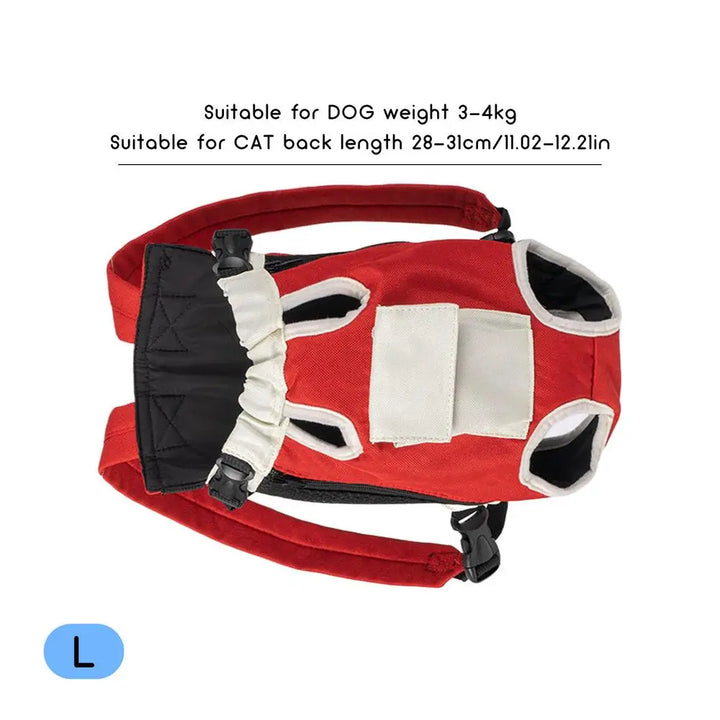 Sac à dos portage chien & chat : doux cocon, lien intact, cœur léger