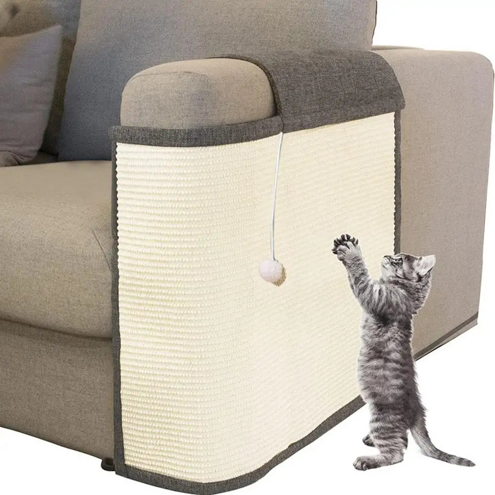 Tapis à griffer en sisal – Son instinct est intact, ton canapé aussi