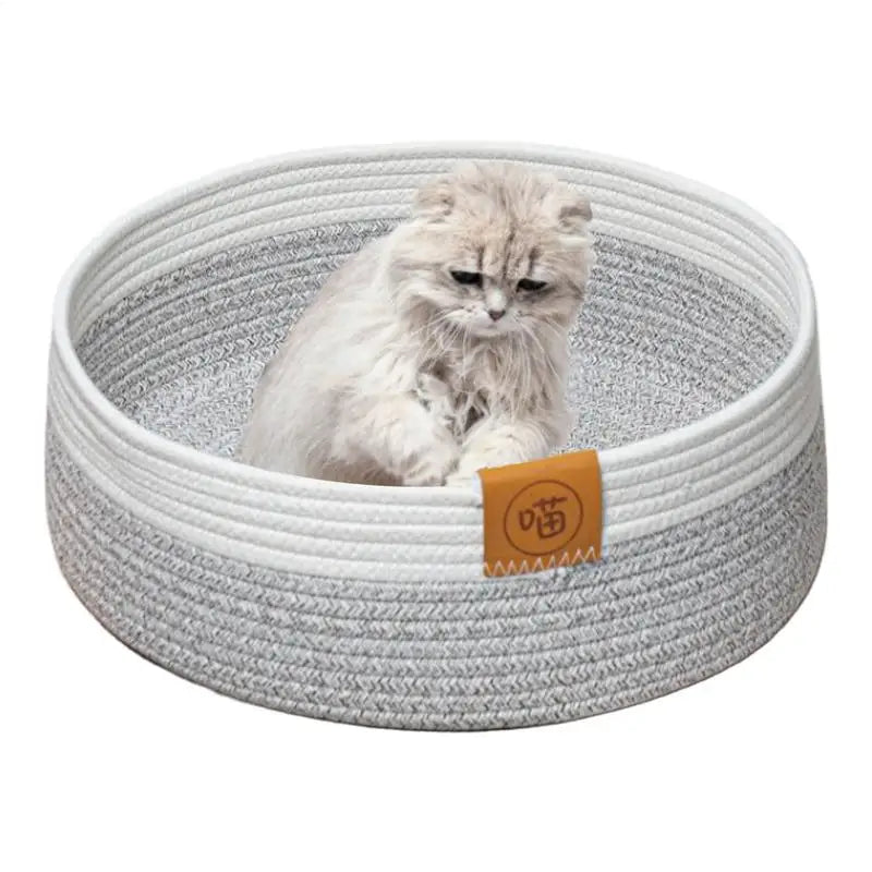 Panier Premium en Corde de Coton - HautePattes