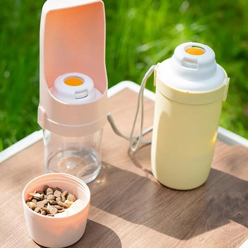 Gourde Portable 2-en-1 pour Chien - HautePattes