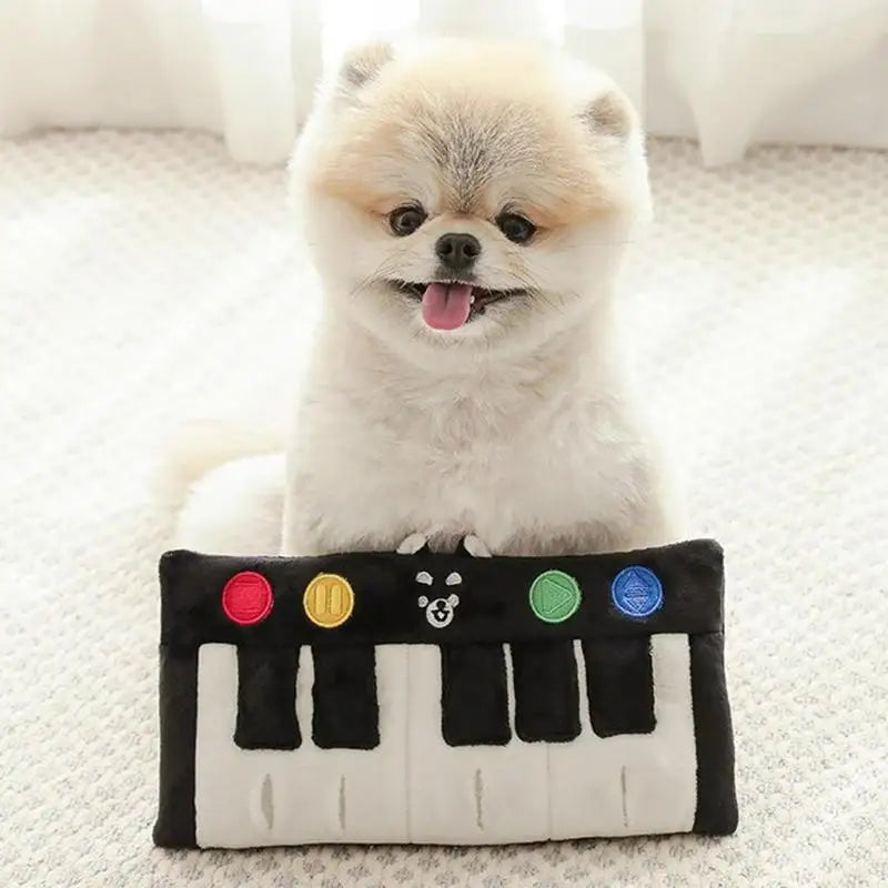 Jouet en Peluche Piano Olfactif pour Chien - HautePattes