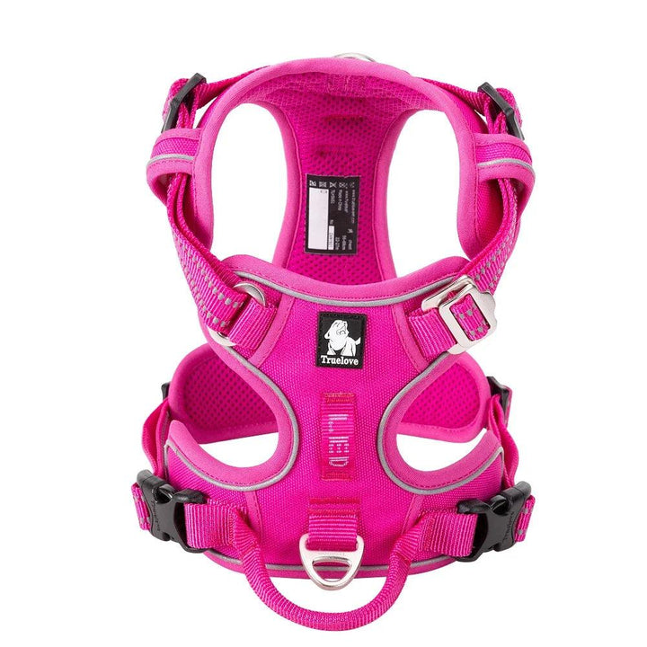 Harnais True love anti-traction chien nylon réfléchissant - HautePattes