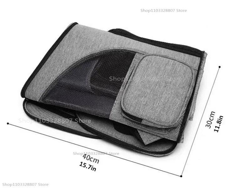 Sac à dos de Transport pour animaux de compagnie, respirant, pliable, sac de voyage, extensible, grande capacité, créatif pour chats et chiens - HautePattes