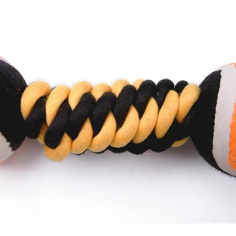 Jouet à Mâcher Double Bonbon de Tennis - HautePattes