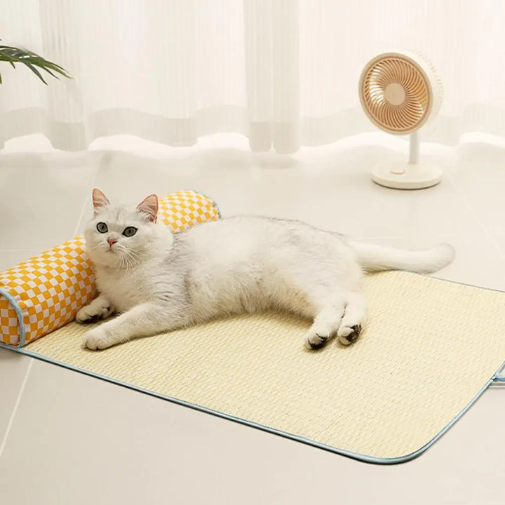 Tapis Rafraîchissant avec Oreiller - HautePattes