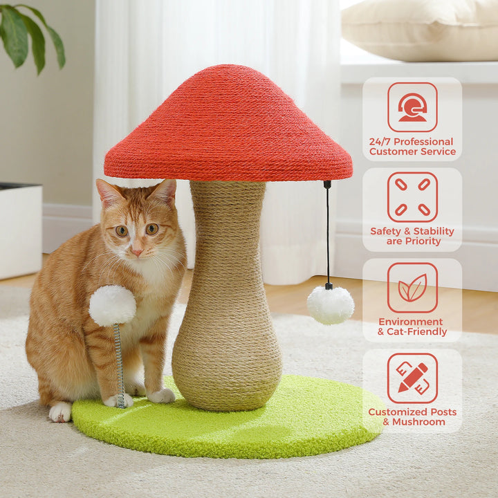 Griffoir Champignon pour Chat - HautePattes