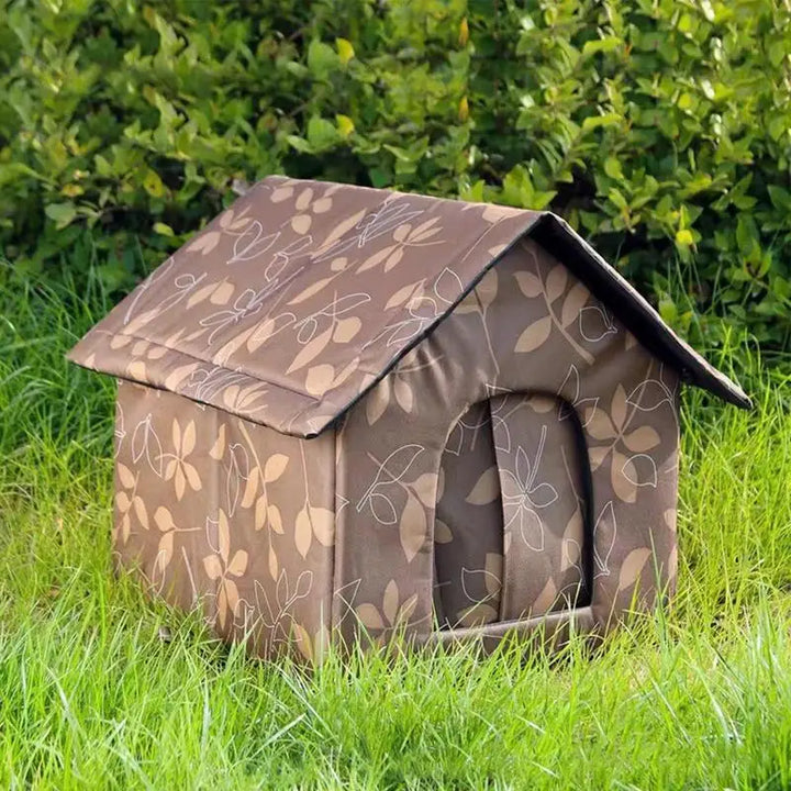 Abri imperméable pour chat pour résister au froid sans s'effacer