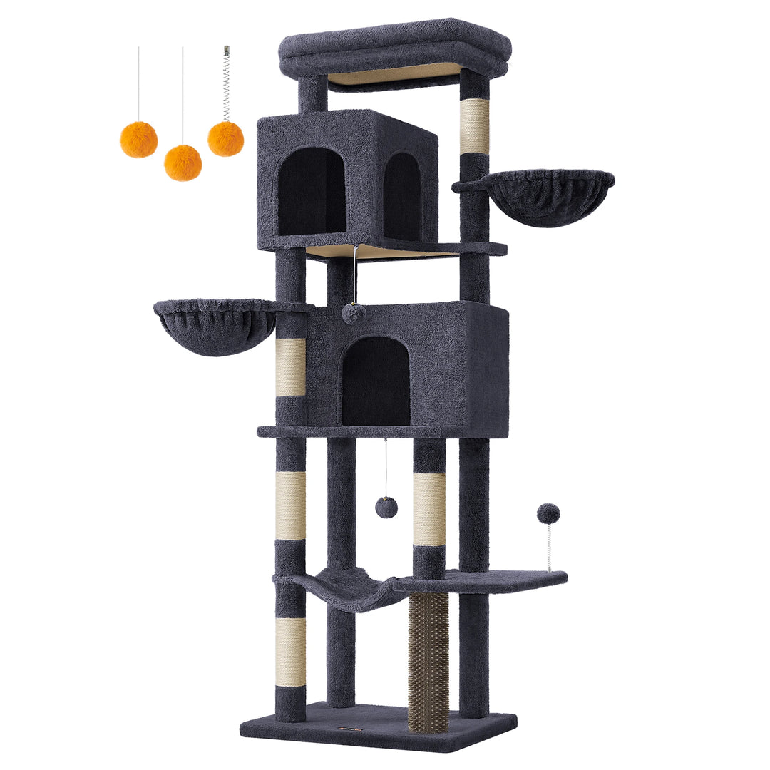 Arbre à chat 175 cm – Univers vertical pour chats épanouis
