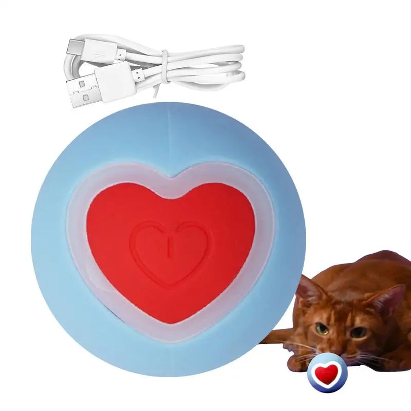 Balle rebondissante intelligente en forme de cœur - HautePattes
